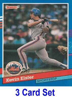 Kevin Elster Baseball Card Collection